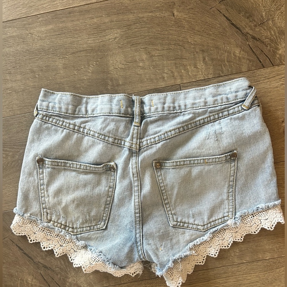 Free People Denim Shorts - Picture 2 of 3